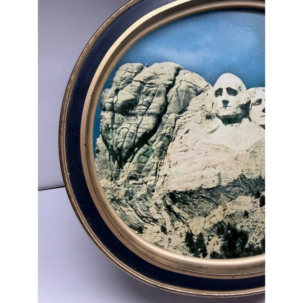 Vintage 1986 Sunshine Biscuits Tin Mount Rushmore Niagara Falls Limited Edition
